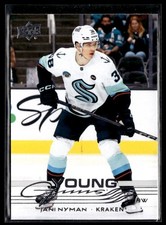 2025-26 Upper Deck Series 1 Hockey Young Guns #209 Jani Nyman Rookie RC