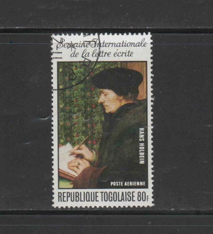 TOGO #C262 1975 LETTER WRITING WEEK MINT VF NH O.G CTO