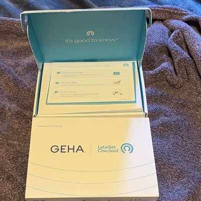 GEHA LetsGetChecked Easy to Use Home Collection Kit