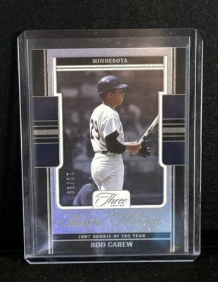 2025 Panini Three And Two ROD CAREW 'Award Winning' Insert #/99 TWINS HOF No. 15
