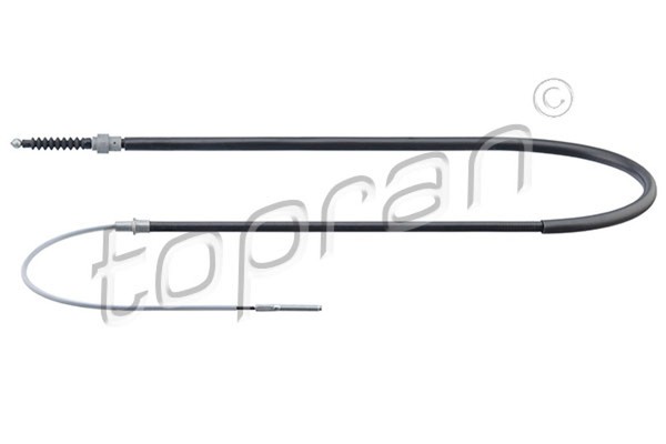 Topran Bremsseil Seilzug Feststellbremse 103 063 FüR Golf 1H1 Vento VW 3 1H2 1H5-image