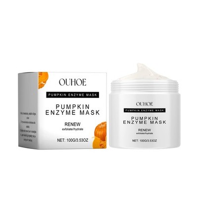 Pumpkin Enzyme Mask, Deep Cleansing & Gentle Face Mask for Pores, Hydrating