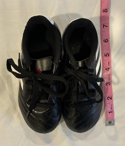 Adidas GOLETTO VIII Football Boots (Size 9UK) Black 2019 Moulded White Studs - Picture 5 of 9