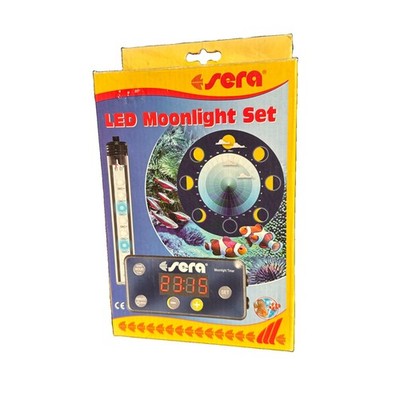 sera LED Moonlight Set Mondphasensimulation f Terrarien Aquarien Süßwasser Meer