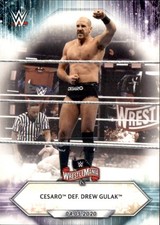 2021 Topps WWE - WrestleMania 36 Cesaro #45 