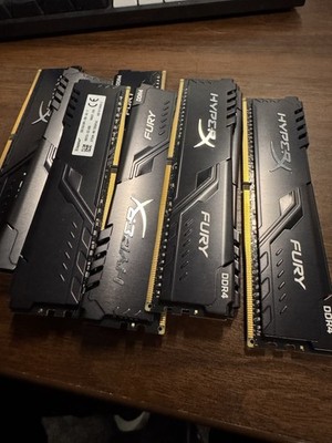 Kingston HyperX Fury 64GB 2Rx8 XMP4-3200-UB2-11 DDR4 Desktop 