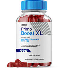 Primo Boost XL Gummies PrimoBoost Male Enchancement Booster Performance 60 ct 