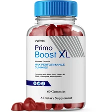 Primo Boost XL Gummies PrimoBoost Male Enchancement Booster Performance (60 ct)