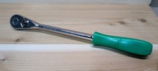 Matco Tools BR12TG 3/8" Drive Long Green Handle Ratchet USA Excellent 11.5"