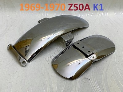 1969-1970 Honda Z50A Kotflügel Paar. Monkey Z50Z Z50 A JDM K1 Schutzblech vor...