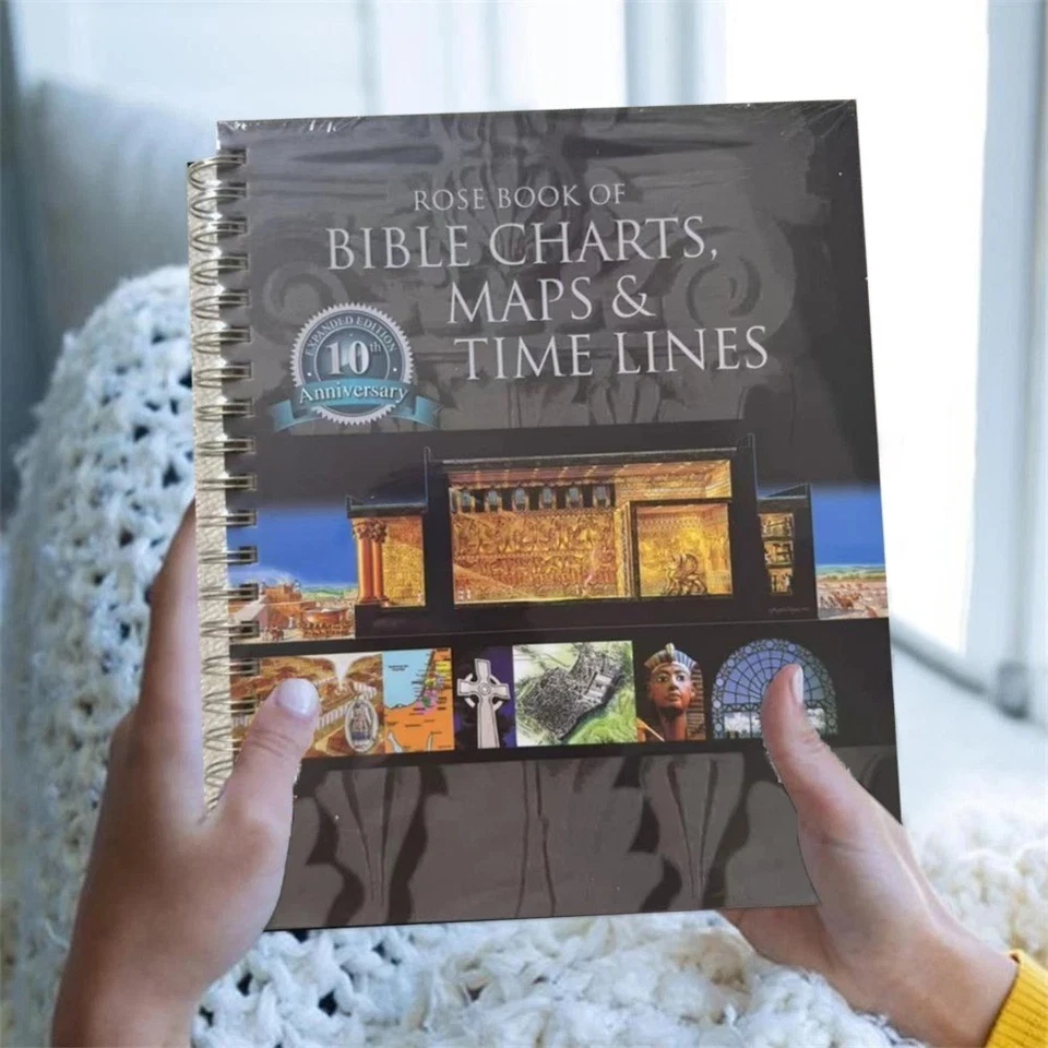 Rose Book Of Bible Charts, Maps, And Time Lines, Volume 1 Full-Color Bible Chart - image 4 of 4