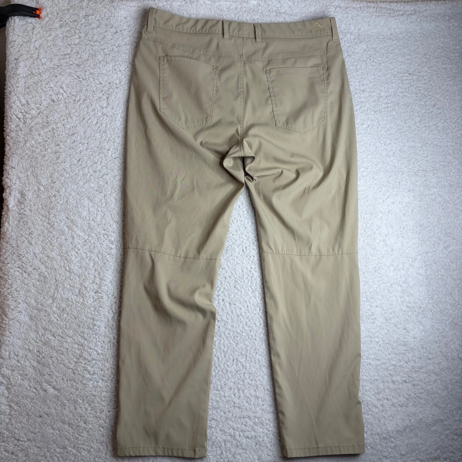 Tommy Bahama Island Zone Performance 5 Pocket Pants Mens 36x30 Tan Khaki Chino