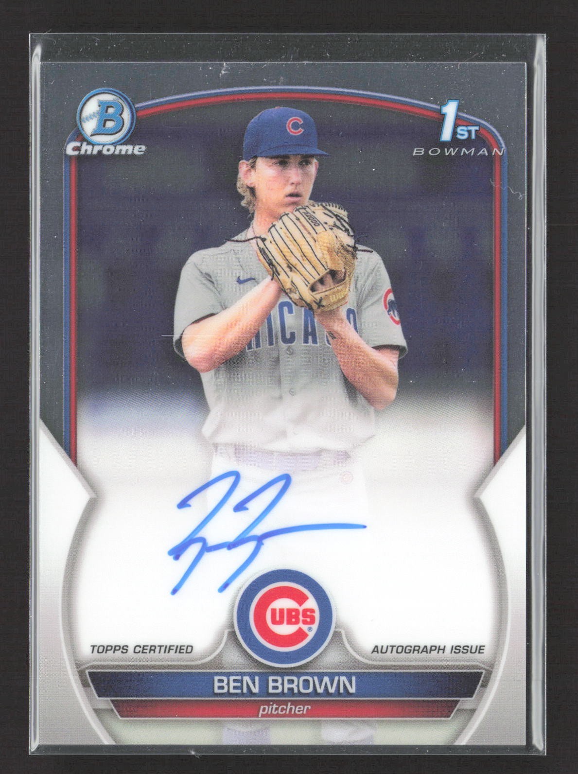 2023 Bowman Chrome Ben Brown 1st Auto #CPA-BBN