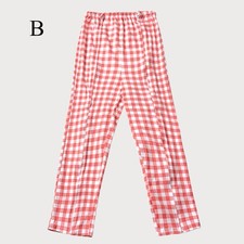 Women Recovery Pants Trousers Open Side Zip Tear Away Bedridden Elastic Waist