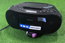 Vintage Sony CFD-S50 CD Radio Cassette Player Recorder AM/FM Mega Bass READ
