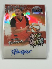 2025 Leaf Metal Women Of Sport Auto Hoop Queens Orange Prsm - Te-Hina Paopao 2/7