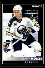 1992-93 Pinnacle Canadian !! Randy Moller Buffalo Sabres #176