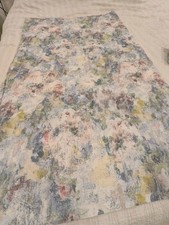 John Lewis Giverny Pair Lined Pencil Pleat Curtains 62 w x 53 L multicoloured 