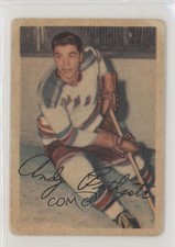 1953-54 Parkhurst Andy Bathgate #56 HOF 0h5t