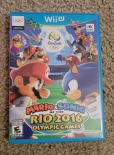 Mario & Sonic at the Rio 2016 Olympic Games (Nintendo Wii U 2016) CIB w/Insert