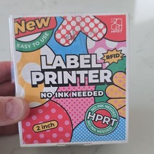 HPRT New 1 NEW1 2in Thermal Label Printer, No Ink, RFID, Color Output