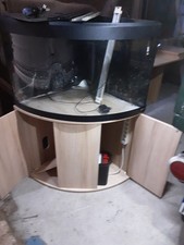 Juwel Eck-Aquarium 190 L mit Unterschrank und Zubehör