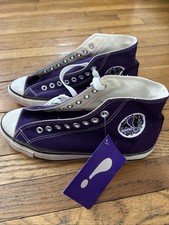 Vintage Wam Net Shoes NOS With Tags Men  s 11.0 80s 90s Purple Canvas