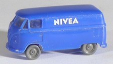 HAMMER Germany Kunststoff Modellauto VW T1 Bulli Lieferwagen Werbemodell NIVEA