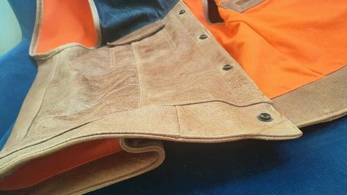 Grifter Masterson leather motorcycle vest image 5