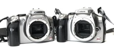 Lot of 2 Canon EOS Digital Rebel DS6041 DSLR Camera - Free Shipping