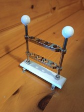 Art Deco Stainless Steel & Marble Toothbrush ...