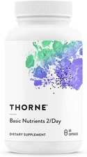 Thorne Research Basic Nutrients 2/Day, 60 Capsules fast Free Shipping