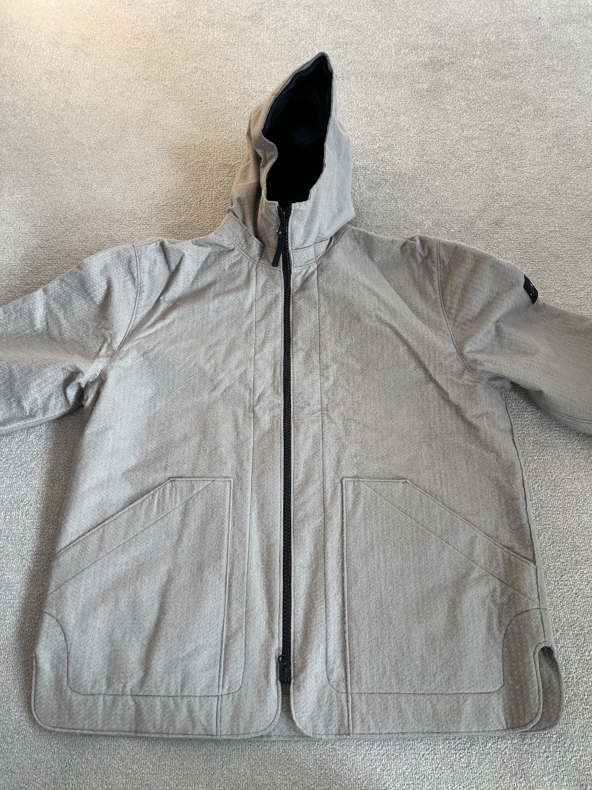 STONE ISLAND Needle Punched Reflective Jacket 60721302510 Colour Grigio 2XL image 10