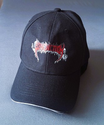 CAP / BASEBALL CAP -- BENEDICTION -- LOGO GEDRUCKT - SCHWARZ - DEATH METAL