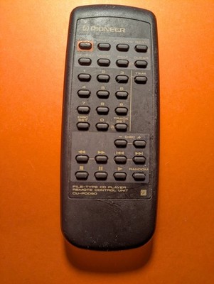 Pioneer CU-PD090 CD Player Remote Control OEM