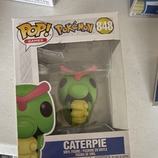 Caterpie Funko Pop! #848 Pokemon Funko Pop Funko Pop box and figure