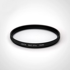 Leica UVa Filter II E62 62mm Black Genuine Camera Lens Protector 13391