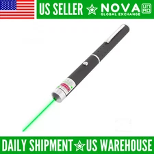 Green Laser Pointer Pen 900Mile Green Light Visible Beam Lazer New USA
