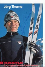 J&ouml;rg Thoma TOP AK Original Signiert Skispringen +A43826