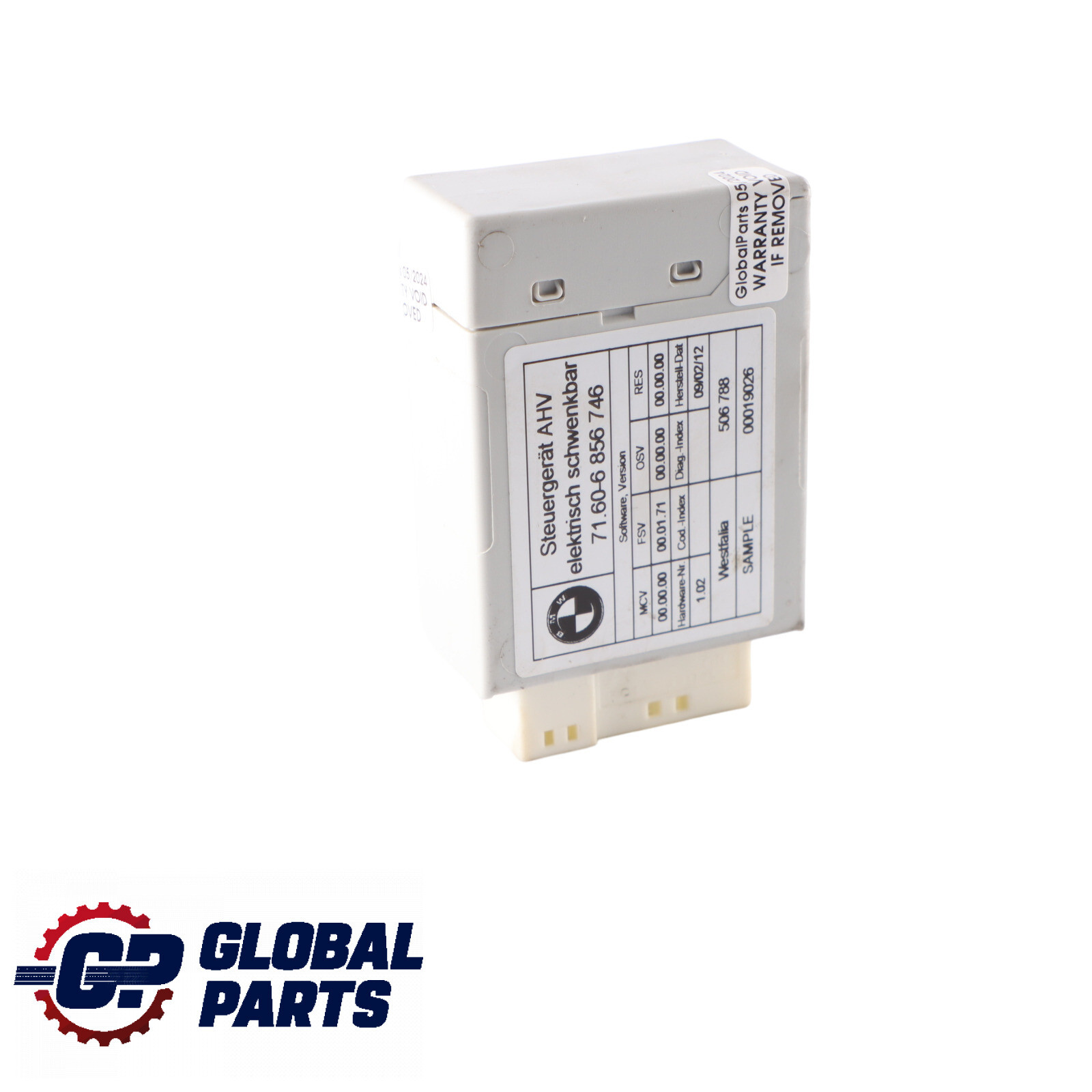 BMW CCD Trailer Module Control Unit AHV AHK 7160 6856746 for sale 