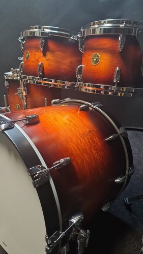Gretsch Drumset USA Custom Savannah Sunset Schlagzeug Shellset / Bateria - Picture 2 of 22