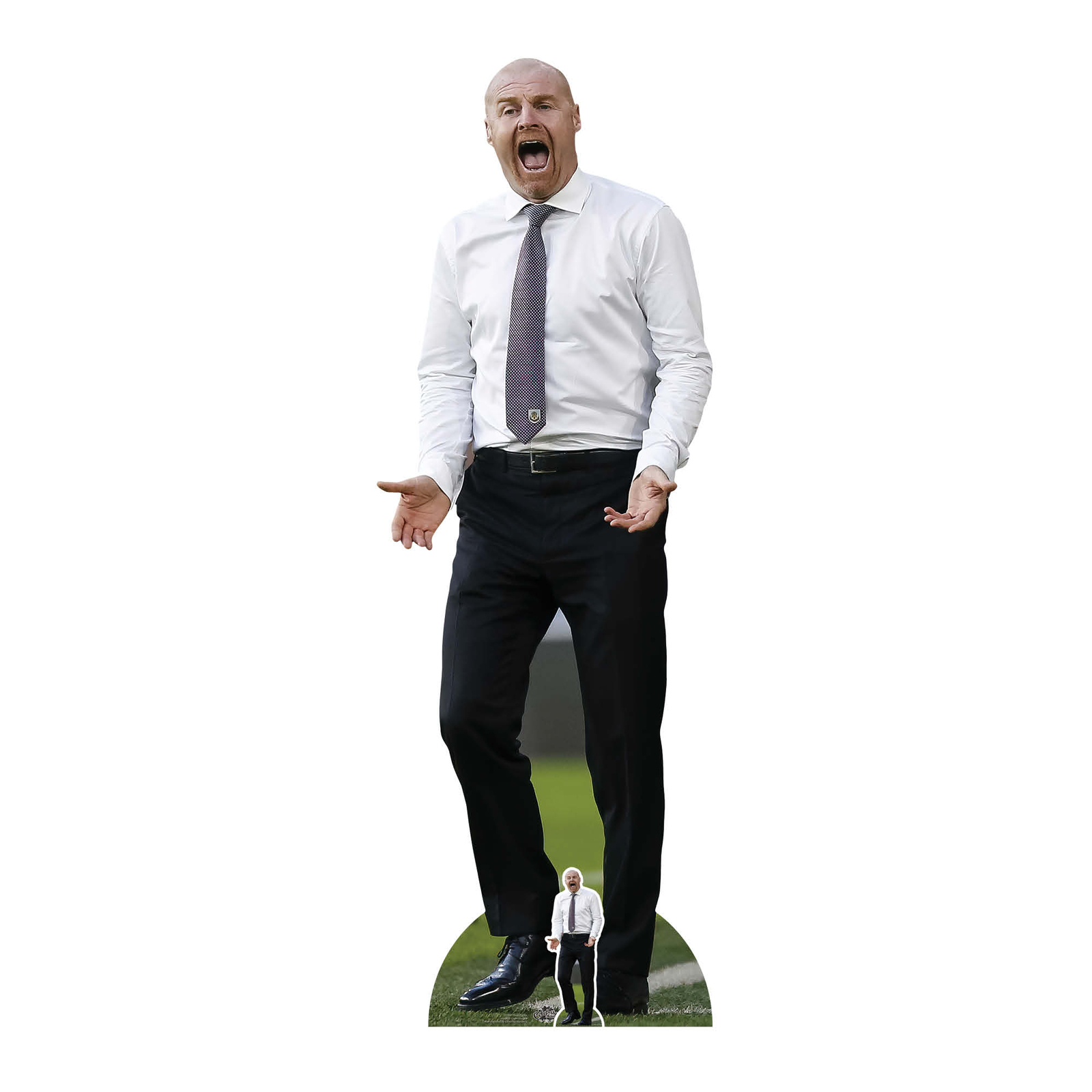 Sean Dyche Football Manager Lifesize Cardboard Cutout / Standee with FREE Mini