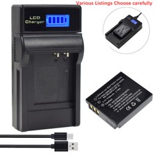 Battery /USB Charger For RICOH DB-60 Caplio GR II R3 R4 R5 R30 R40 G600 GX200