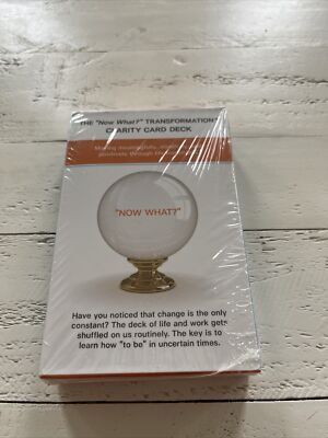 The  Now What?  Transformation Clarity 56 Card Deck Brenda K. Reynolds Sealed