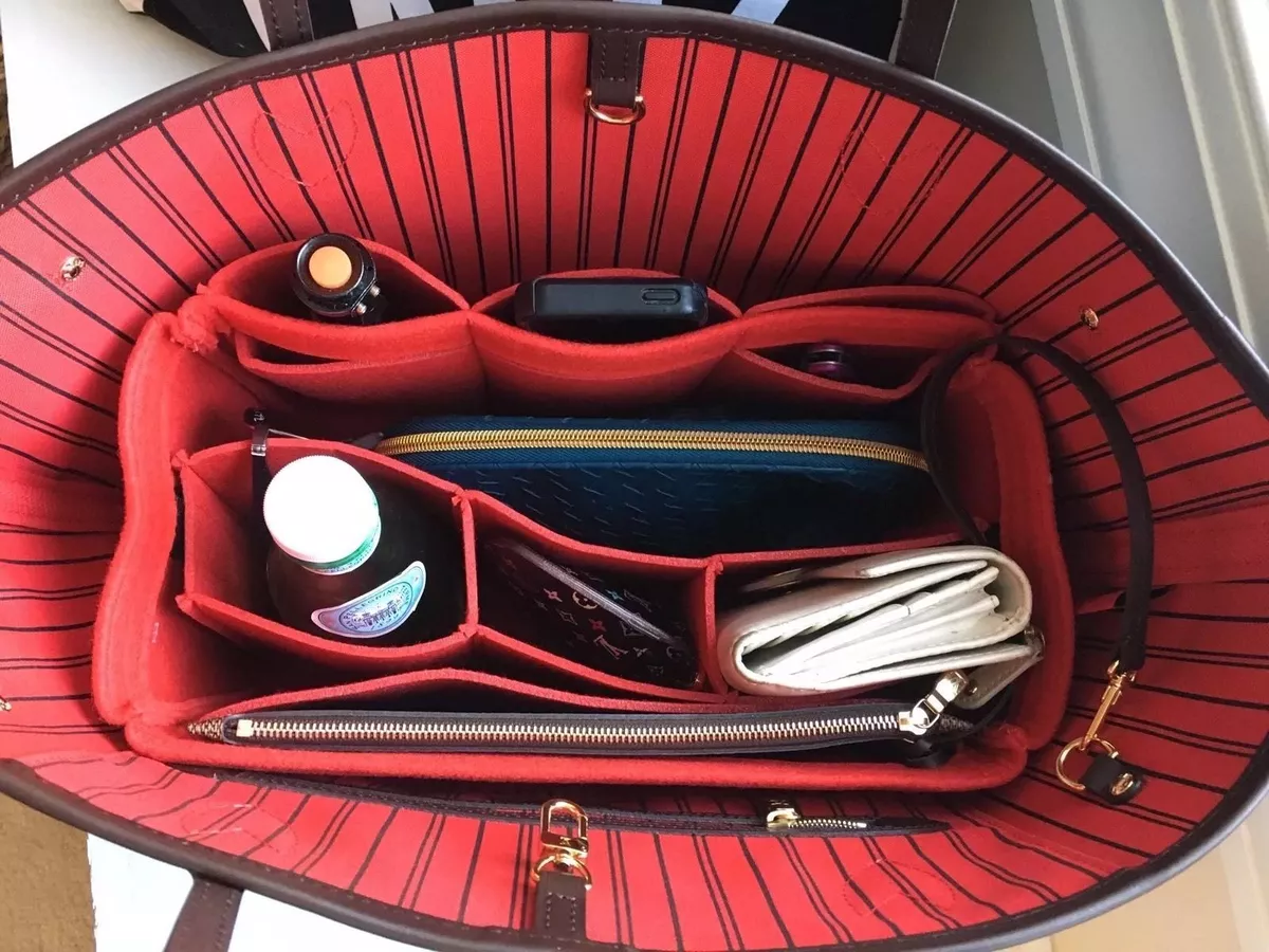  Bag Organizer for LV Neverfull MM - Premium Felt