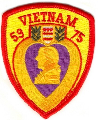 ADDRESS LABELS - Vietnam Purple Heart - Picture 1 of 2