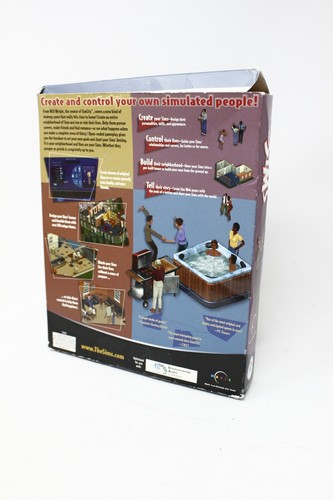 The Sims - PC Big Box Maxis EA Games Life Simulator People Sim - See Desc - Picture 2 of 6