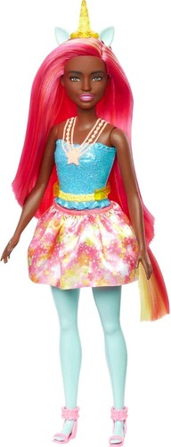 2 Barbie DREAMTOPIA Doll Colorful Magical UNICORN PRINCESS Dolls New NIB MINT - Picture 4 of 13