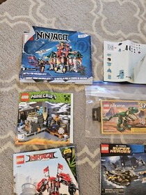 LEGO Lot 13 STAR WARS Instruction Manuals Instruction Books Ninjago Mandalorian 