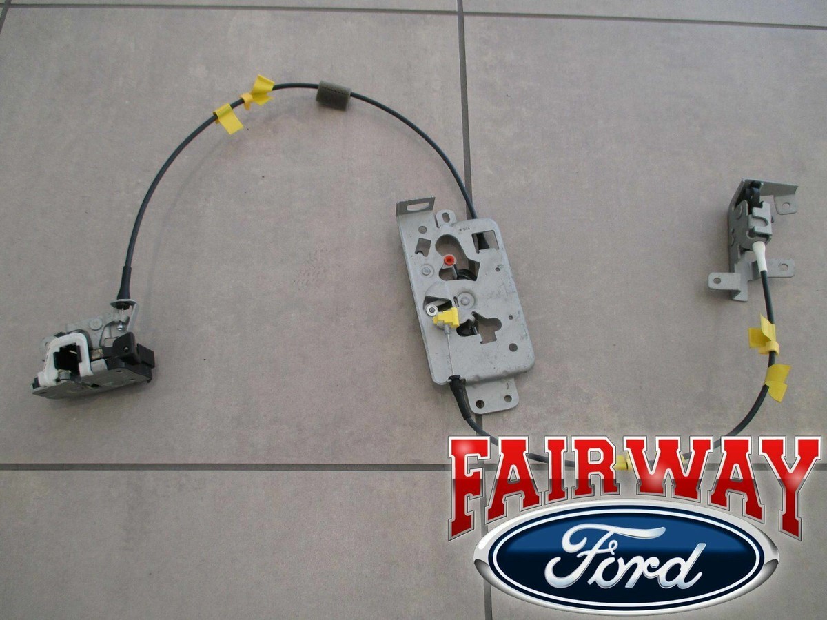 04 thru 08 F-150 OEM Ford Rear Side Door Latch & Cable Extended